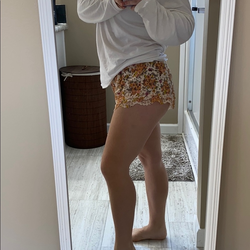 Victoria’s Secret floral lace shorts